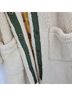 Free People 100% Polyester Solid White Coat Size M - photo 9