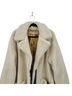 Free People 100% Polyester Solid White Coat Size M - photo 14