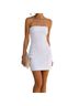 Babaton Solid White Cocktail Dress Size XS - photo 1