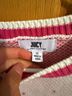Juicy Couture Graphic Pink White Pullover Sweater Size 1X - photo 3