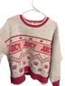 Juicy Couture Graphic Pink White Pullover Sweater Size 1X - photo 1