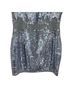 Needle & Thread 100% Polyester 100% Polyester 100% Polyester Graphic Blue Cocktail Dress Size 10 - photo 12