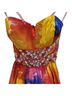 Alexia 100% Silk Multi Color Cocktail Dress Size 2X - photo 4