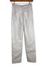 Wilfred 100% Polyurethane 100% Polyester White Ivory Faux Leather Pants Size 2 - photo 2