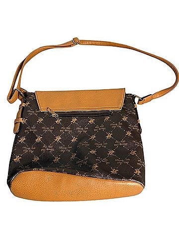 Beverly Hills Polo Club Monogram Flap Crossbody Crossbody Bag (view 2)