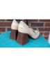 Sam Edelman Solid Ivory White Heels Size 8 - photo 9
