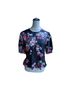 Lewit 100% Silk Floral Blue Blouse Size S - photo 1