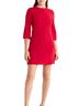 Alice + Olivia Solid Red Casual Dress Size 4 - photo 1