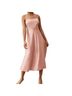 BHLDN 100% Polyester Solid Pink Cocktail Dress Size 2 - photo 1