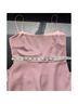 BHLDN 100% Polyester Solid Pink Cocktail Dress Size 2 - photo 6
