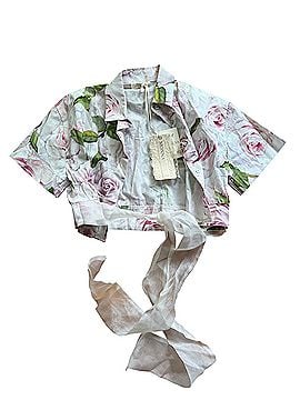 Monnalisa Short Sleeve Button-Down Shirt (view 1)