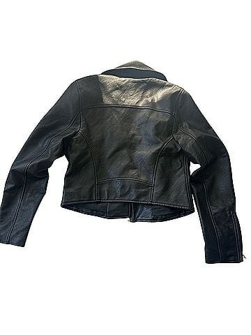 Abercrombie & Fitch Leather Jacket (view 2)