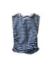 Zara Stripes Blue White Short Sleeve Blouse Size M - photo 1