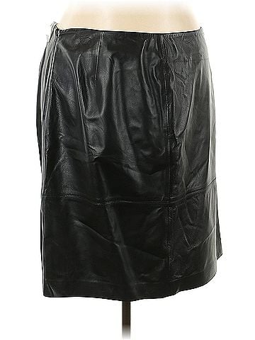 Talbots Talbots Faux Leather Skirt (view 1)