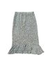 Max Studio Floral Blue Yellow Casual Skirt Size L - photo 2