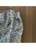 Max Studio Floral Blue Yellow Casual Skirt Size L - photo 6