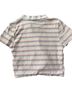 Forever 21 Stripes White Red Blue Short Sleeve Button-Down Shirt Size S - photo 2