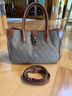 Dooney & Bourke 100% Canvas Tan Brown White Satchel One size - photo 8