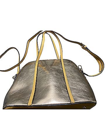 Verde & Mela Leather Satchel (view 2)