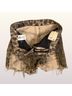 R13 100% Cotton Leopard Print Brown Black Multi Color Shorts Size 27 waist - photo 5
