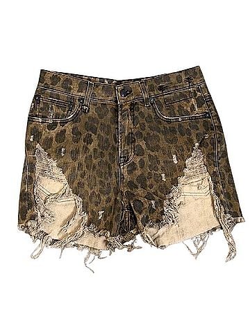 R13 Shredded Slouch Shorts (view 1)