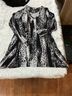 Soma Animal Print Black Gray White Long Sleeve Jersey Size L - photo 11
