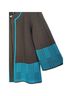 MING WANG 100% Acrylic Color Block Brown Teal Cardigan Size S - photo 5