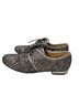 Emporio Armani Print Silver Black Flats Size 5 1/2 - photo 4