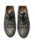 Emporio Armani Print Silver Black Flats Size 5 1/2 - photo 5
