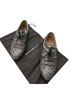 Emporio Armani Print Silver Black Flats Size 5 1/2 - photo 13
