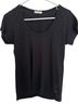 Rag & Bone Black Short Sleeve Blouse Size S - photo 1