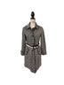 Kate Spade New York Polka Dots Black White Trenchcoat Size 4 - photo 1