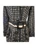 Kate Spade New York Polka Dots Black White Trenchcoat Size 4 - photo 4