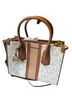 Michael Kors 100% Leather Print Multi Color Satchel One size - photo 1