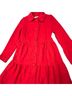 Helene Berman Solid Red Coat Size S - photo 4