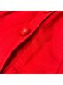 Helene Berman Solid Red Coat Size S - photo 13