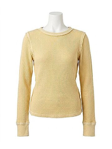 Dear John Ania Long Sleeve Top in Pale Banana (view 1)