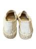 Soludos 100% Canvas Graphic Tan Ivory Flats Size 7 - photo 2