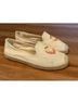 Soludos 100% Canvas Graphic Tan Ivory Flats Size 7 - photo 8