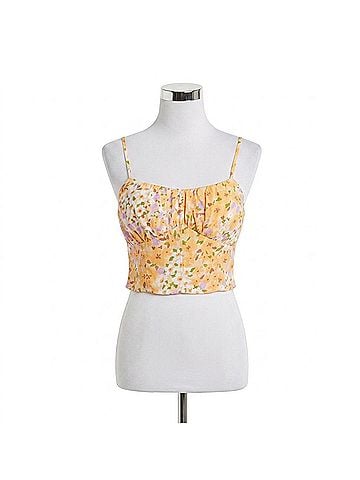 Billabong So Simple Top in Yellow (view 1)