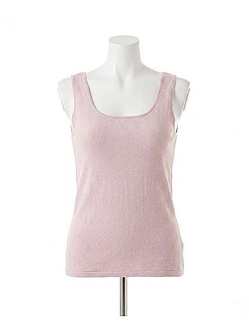 Angel Apparel Stone Wash Tank Top in Blush (view 1)