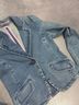 American Eagle Outfitters Blue Denim Jacket Size XS - photo 4