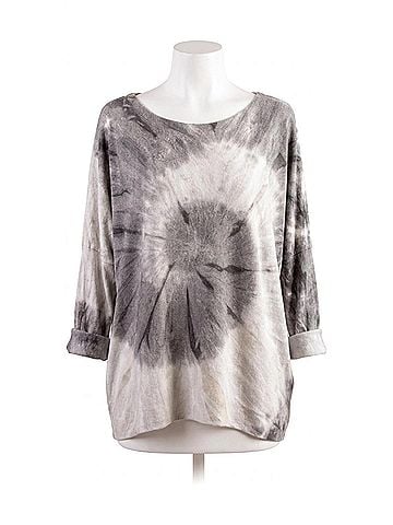 GiGi Moda Pippa Tie Dye Shirt in Charcoal (view 1)