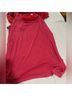 Soft Surroundings 100% Polyester 100% Viscose Floral Red Short Sleeve Blouse Size 2X - photo 5