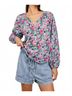 Rails Floral Purple Indi Top in Spring Meadow Size L - photo 2