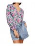 Rails Floral Purple Indi Top in Spring Meadow Size L - photo 3