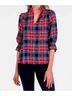 Gretchen Scott Designs Black Ruffleneck Tunic in Stewart Plaid Size 3X - photo 2