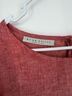 bryn WALKER 100% Linen Solid Red Casual Shirts Size L - photo 3