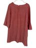 bryn WALKER 100% Linen Solid Red Casual Shirts Size L - photo 2