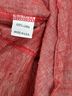 bryn WALKER 100% Linen Solid Red Casual Shirts Size L - photo 6